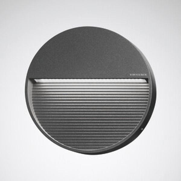Wall and ceiling luminaire Invego Circ Lens Anthracite ET 9,70W 329lm 90 asymmetric medium wide (AM) IP65 IK08 3 SDCM image 1