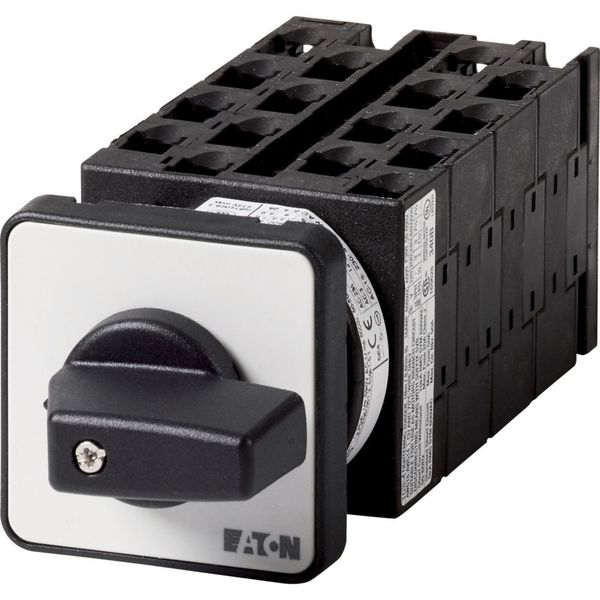 T0-8-8364/E Changeoverswitches, T0, 20 A, flush mounting, 8 contact unit(s), Contacts: 16, 60 °, maintained, With 0 (Off) position, 1-0-2, Design number 8364 image 3