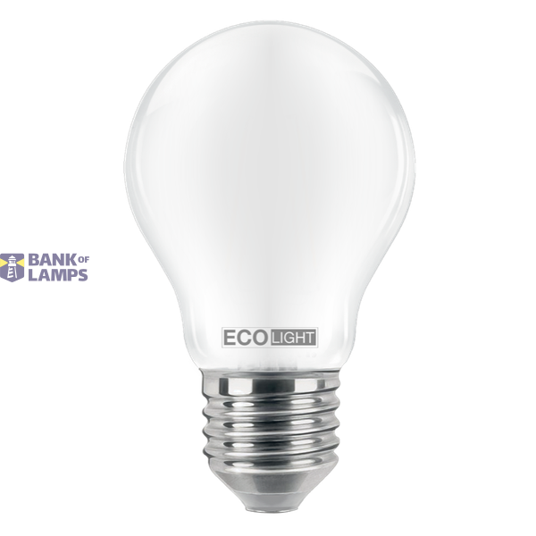 FIL. LED ECOLIGHT GOCCIA PLUS SATEN A60 image 1