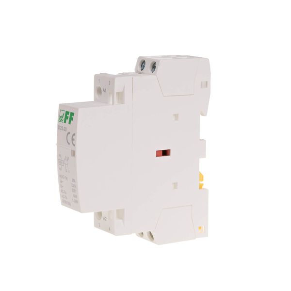 Modular contactor, rail mounting, 2NO contacts, 25A image 1