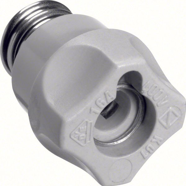 Screw caps D01 E14 plastic with indicator hole image 1