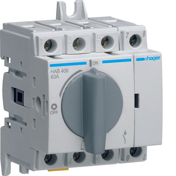 Load break switch 4P 63A image 1