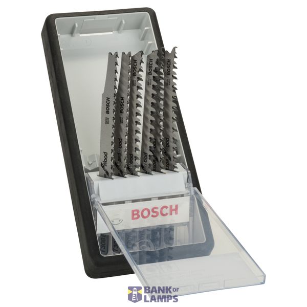 6-piece Robust Line Wood jigsaw blade set Progressor T-shank 6 pcs. image 1