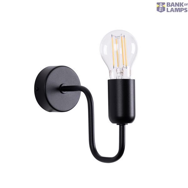 Wall lamp VECTOR black image 3