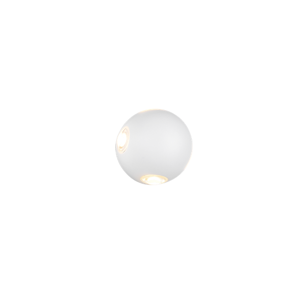 Avisio 4xLED wall lamp matt white image 1
