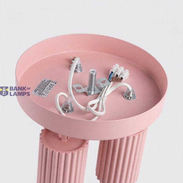 Ceiling lamp KARBON 3P pink image 7
