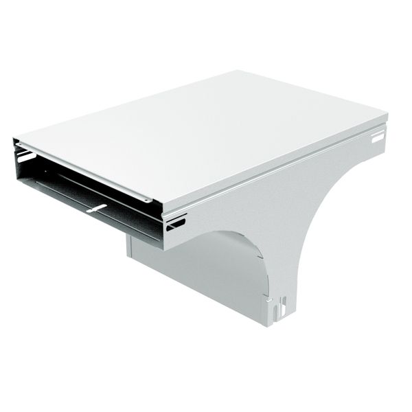 P31+ vert. t-piece B300 H60 RAL9010 image 1