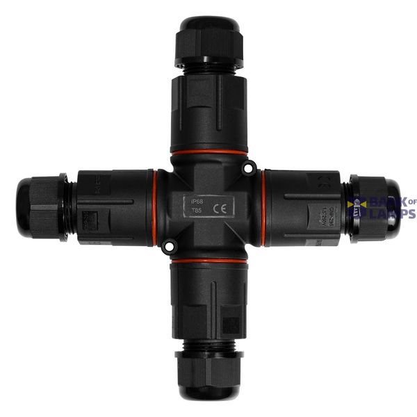 Cable connector SZPN 295X-4T, four-way, 5x1.5, 250V, 16A, IP68 image 1