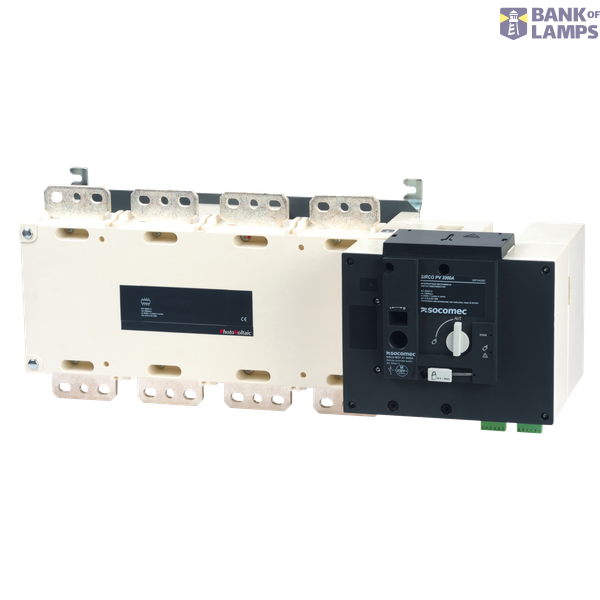 Remotely operated Load break switch  SIRCO MOT AT 230VAC 4P 3200A image 2