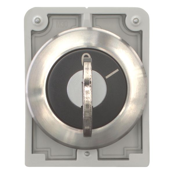 M30I-FWS Key-operated actuator, Flat Front, momentary, 2 positions, Key withdrawable: 0, Bezel: stainless steel image 5