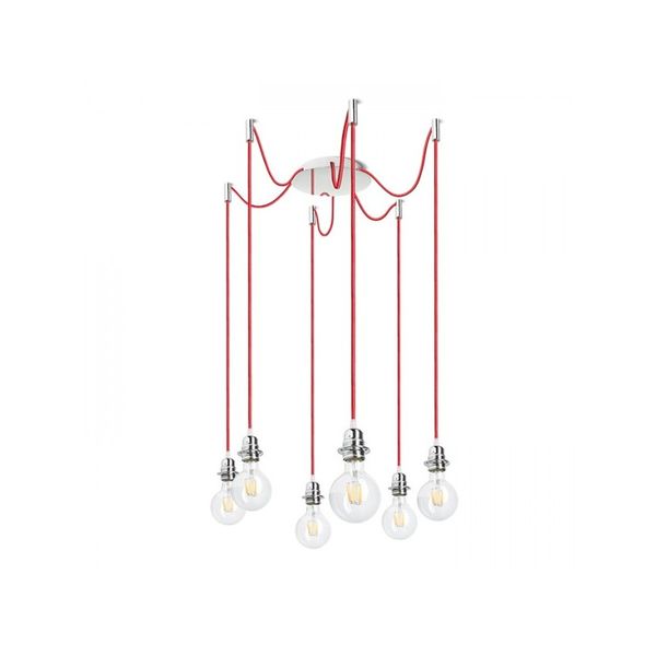 KOMBIX 6 pendant set CHB+RC+CHF 230V LED E27 6x15W image 1