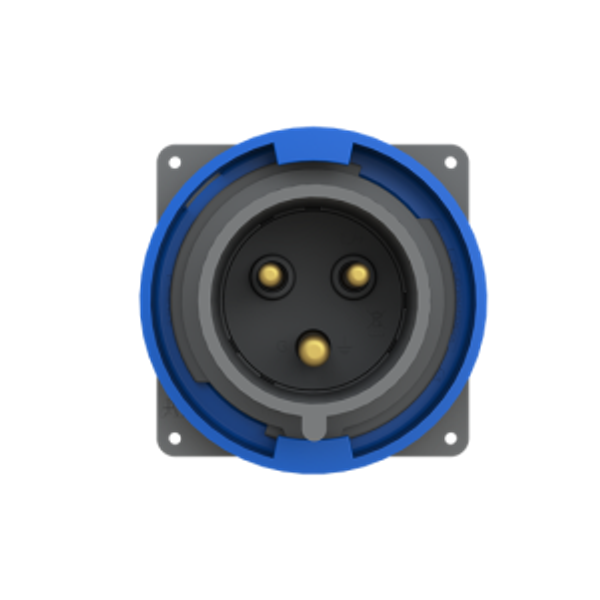 ABB316B6E Panel mounted inlet UL/CSA image 1