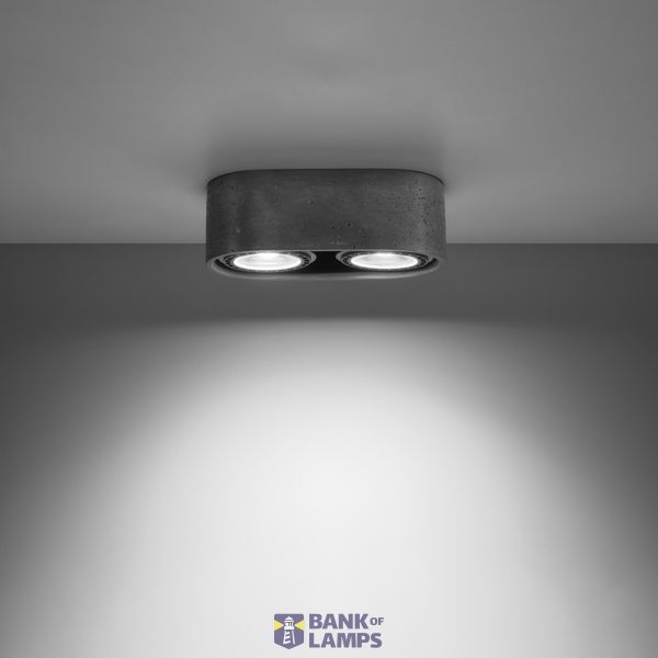 SPOT BASIC 2 BETON GU10 2X40W IP20 image 6