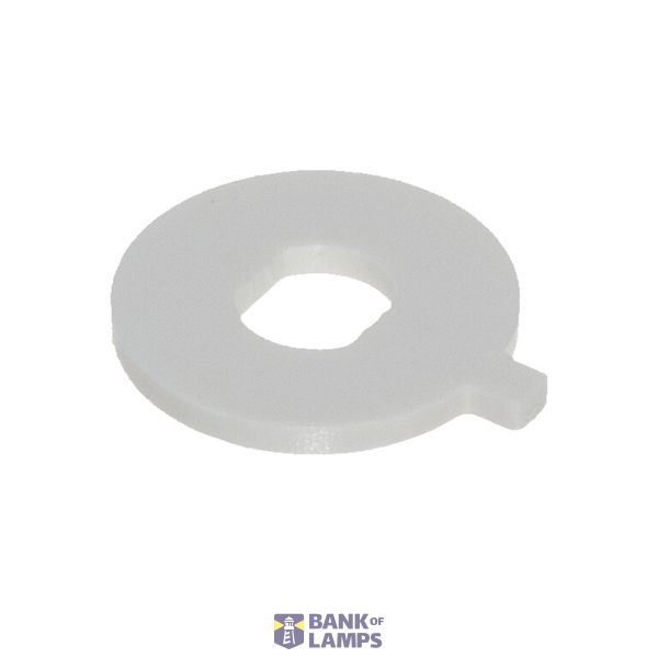TRACK DRIVER PLASTIC RING WHITE LEDV image 1