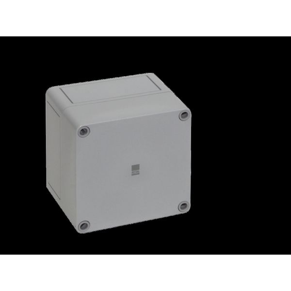 PK Polycarbonate enclosure, WHD: 110x110x90 mm image 2