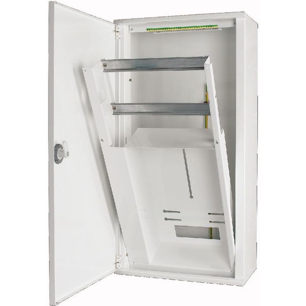 BCZ-A-TWS-2/26 Plastic door, white, +lock, for 2-row distribution board image 8