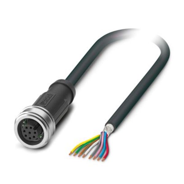 SAC-8P- 3,0-PUR/P12FS SH - Sensor/actuator cable image 1