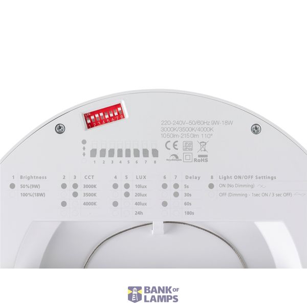 DOWNLIGHT VARIO 220 22 830/840 WH ML PIR image 2