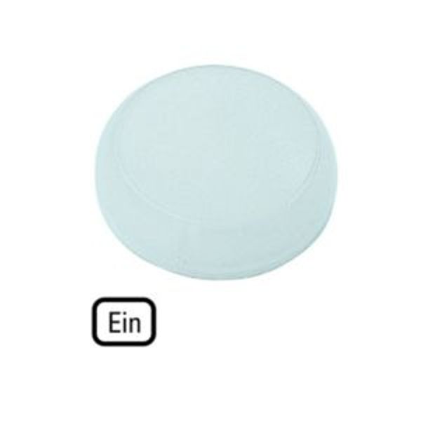 M22-XL-W-D6 Lens, indicator light white, flush, ON image 2