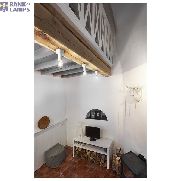 FITU, ceiling light, A60, white, with R2 canopy image 4