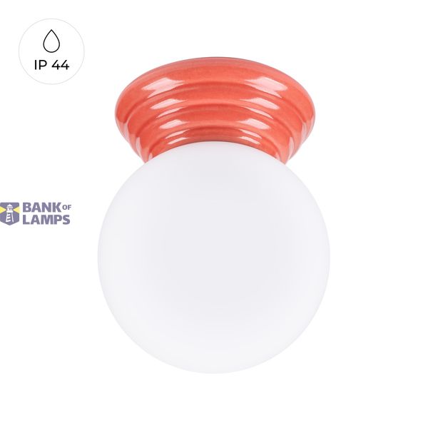Ceiling lamp ZORI peach IP44 image 2