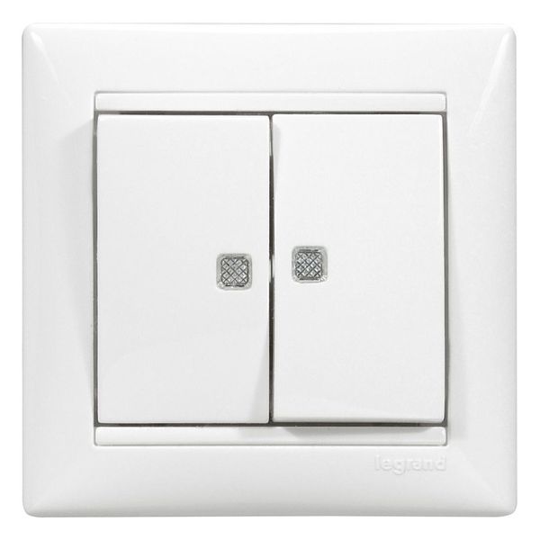DOUBLE ALLUMAGE 2 TEMOIN BLANC image 1