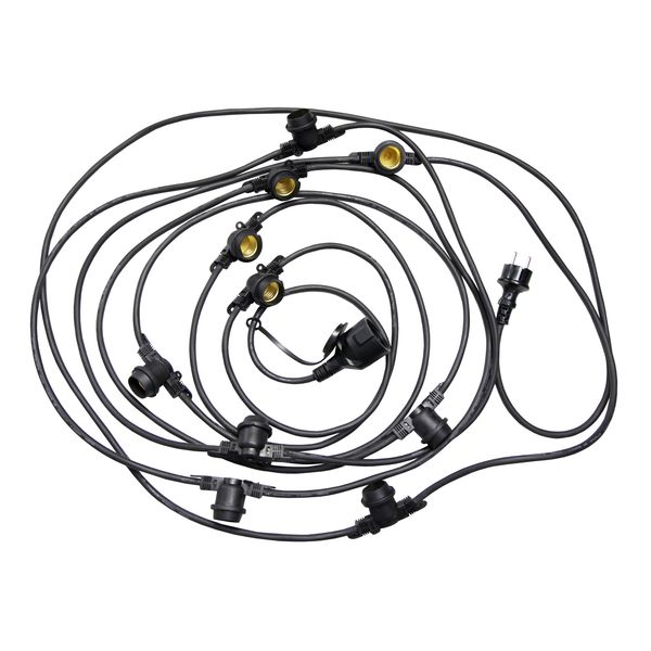 Light String 5M 10pcs E27 IP44 image 2