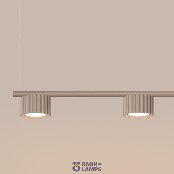 Chandelier AURA 4 taupe Gx53 image 9