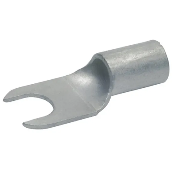 Uninsulated forked cable lug, 0.5-1.0 mm², M3, metal, 1620C3 image 1