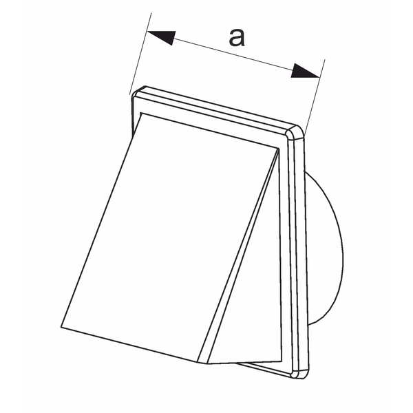 adjustable grille with hood brown image 2