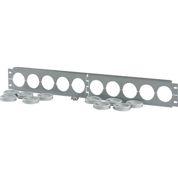 XTPPCCH2-W800D600 Partition, ventilated, for power feeder, WxD = 800 x 600 mm image 4
