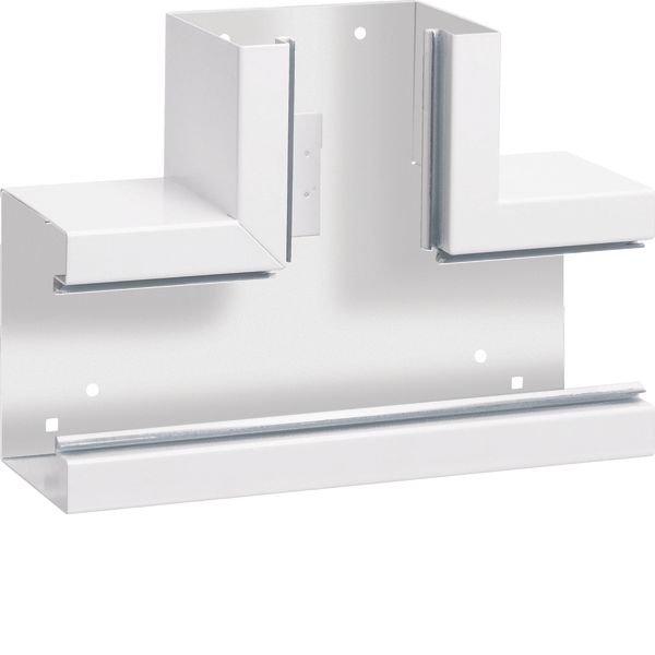 T-piece of base profile for BRS 100x130mm lid 80mm of sheet steel pure image 1