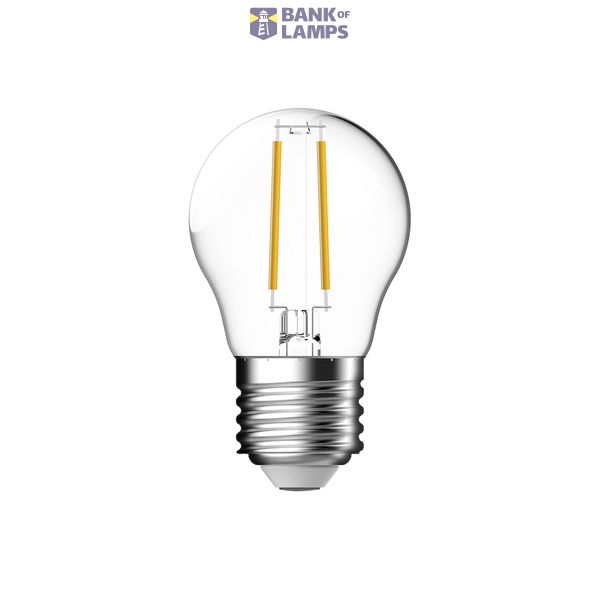 Light Bulb Clear E27 | G45 | 4000 Kelvin | 270 Lumen image 1