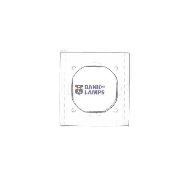 R-TV-SAT final aerial socket, atten.: 1dB, cream white/electro white image 1