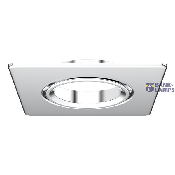 EXUMA SQUARE TILTABLE BEZEL CHROME image 1