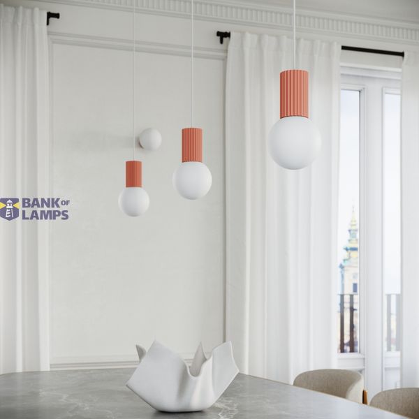 Table lamp HALO peach image 5