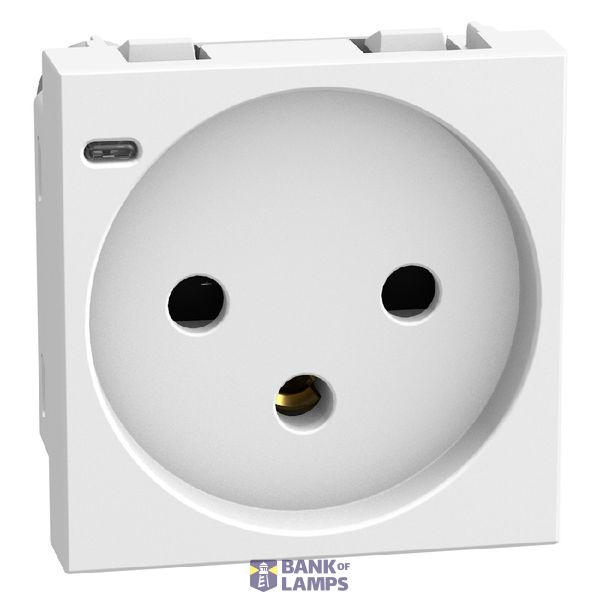 Light Now - socket israeli white image 1