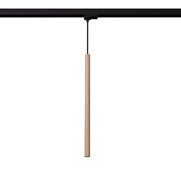 HANGING LAMP 3 PHASE PASTELO WOOD G9 image 1