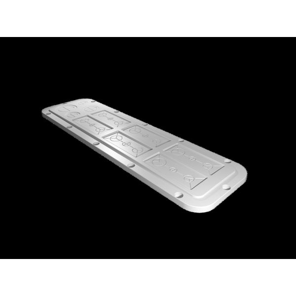 SZ Plastic gland plates, for AX, for cable entry image 2