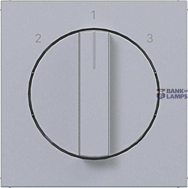 Central plate 3-position switch, A.x/C.x, titanium image 1