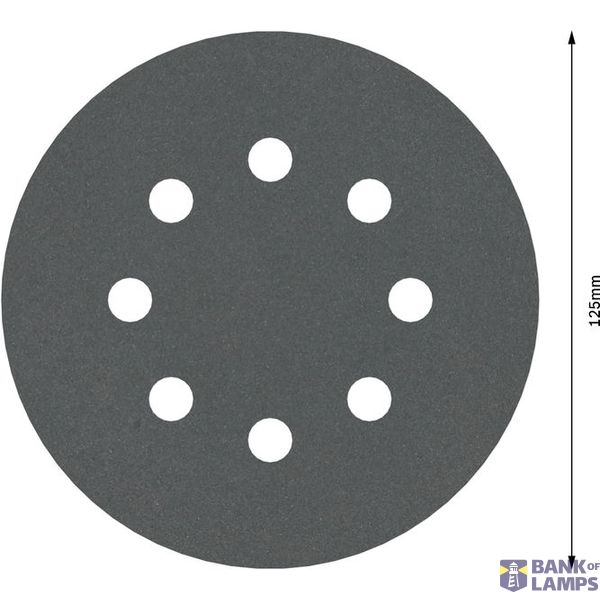 F355 sanding sheet, pack of 5 125 mm, 400 image 2