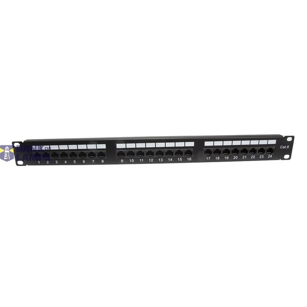 19"CAT6 PatchPanel 24P Krone image 1