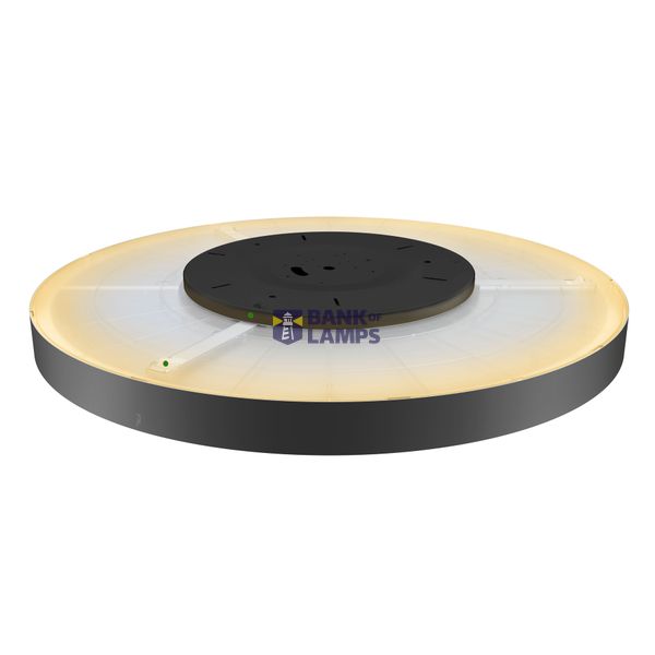 MEDO® 90, ceiling-mounted light, round, 2700/3000/4000K, 79W, trailing-edge phase, 110°, black image 1