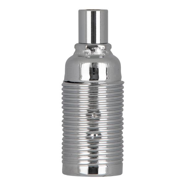 Lampholder Metal Screw E14 Chrome image 1