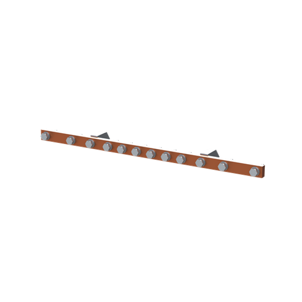 QR6HP3010 Horizontal PE busbar, 30 mm x 600 mm x 4 mm image 1