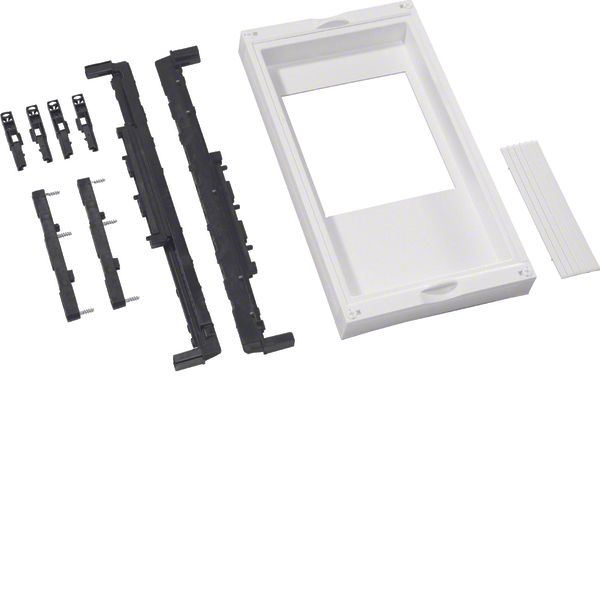 Assembly unit, univers N,450x250mm,for D-fuse base on 60mm busbar image 1