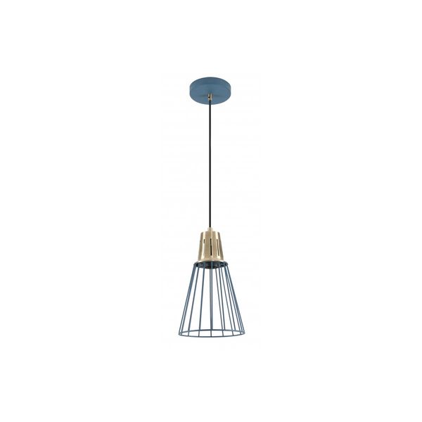 Ceiling fixture KALIOPE,8266,AC220-240V,50/60Hz,1*E27, max.40W, IP20,  Diameter 18cm, single, blue image 1