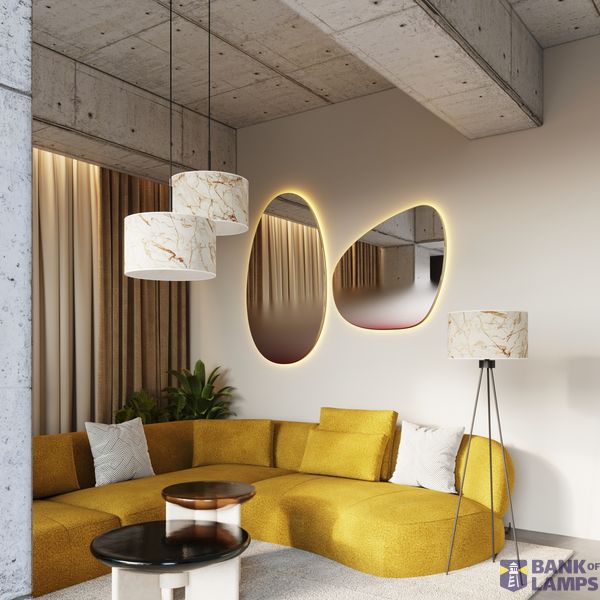 Pendant lamp NEVIA marble image 7