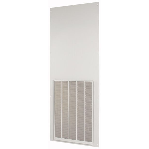 XLSR42085 Rear wall ventilated, for HxW = 2000 x 850mm, IP42, grey image 1