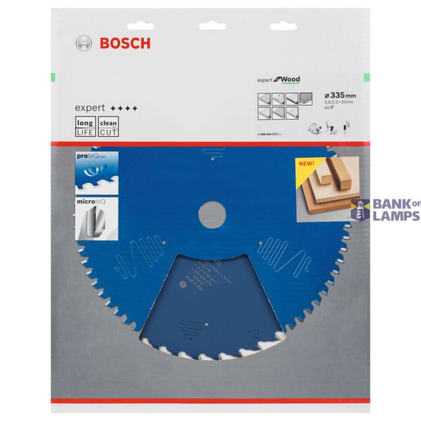 Circular saw blade Expert for Wood 335 x 30 x 3,0 mm, 40 image 2